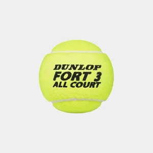 Dunlop FORT All Court Tennis Ball (Pack of 3)